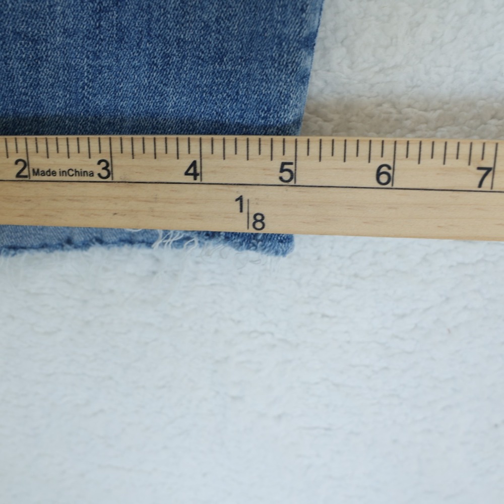 Mother The Looker Jeans Women's 27 Where There Is Smoke Ankle Step Fray‎ Skinny - Picture 15 of 16